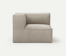 Billede af Ferm Living Catena Sofa Connect Corner L200 Confetti Boucle 108x108 cm - Light Grey 