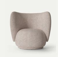 Billede af Ferm Living Rico Lounge Chair H: 79 cm - Confetti Bouclé 