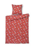 Billede af Juna Grand Pleasantly Sengetøj 140x220 cm - Chili