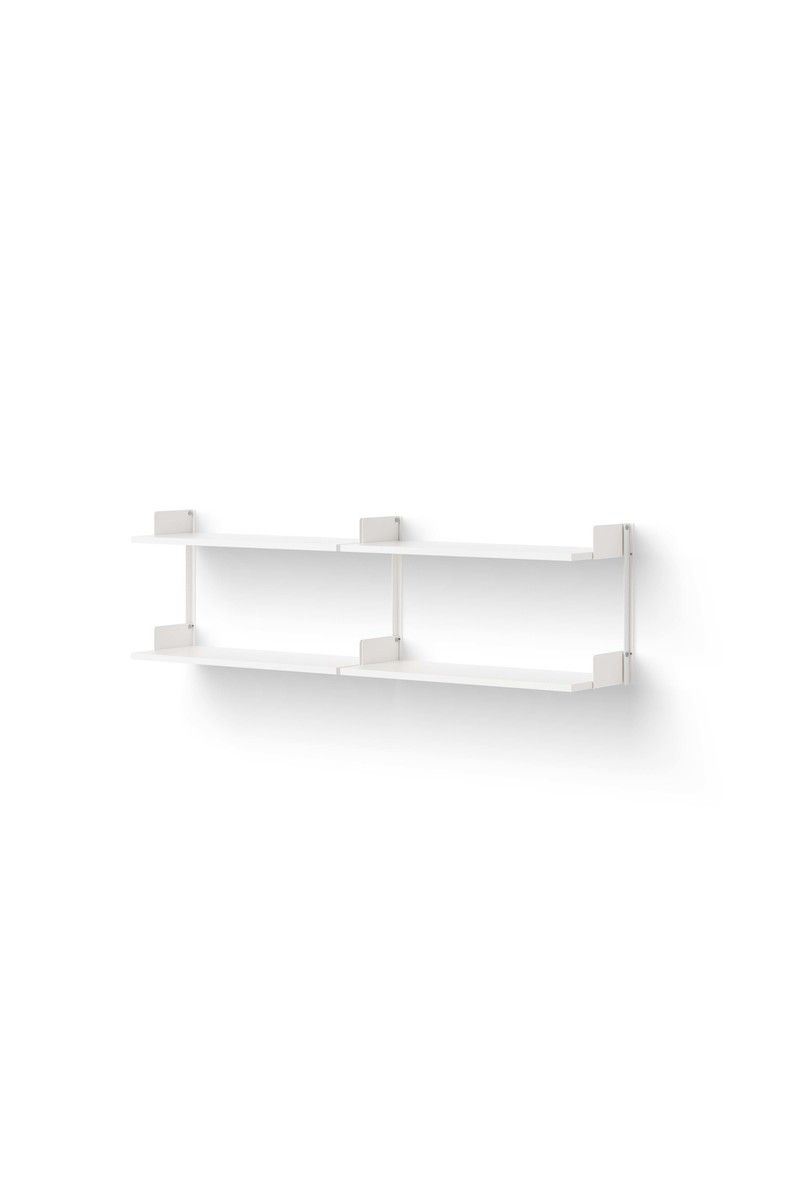 Billede af New Works Chamber Shelf 450 46x163,5 cm - White/White