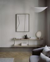 Billede af New Works Chamber Shelf 450 46x163,5 cm - Oak/White