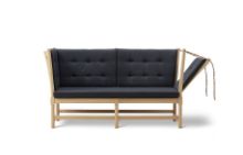 Billede af Fredericia Furniture 1789 2 Pers. Tremmesofa Højre L: 160 cm - Vidar 0182/Sæbebehandlet Eg