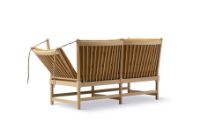 Billede af Fredericia Furniture 1789 2 Pers. Tremmesofa Højre L: 160 cm - Vidar 0472/Sæbebehandlet Eg