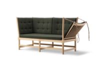 Billede af Fredericia Furniture 1789 2 Pers. Tremmesofa Højre L: 160 cm - Vidar 0492/Sæbebehandlet Eg