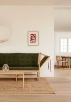 Billede af Fredericia Furniture 1789 2 Pers. Tremmesofa Højre L: 160 cm - Vidar 0492/Sæbebehandlet Eg