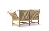 Billede af Fredericia Furniture 1789 2 Pers. Tremmesofa Højre L: 160 cm - Vidar 1511/Sæbebehandlet Eg