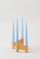 Billede af Studio About Link Candle Holder L: 11 cm - Golden Anodized OUTLET