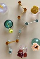 Billede af Studio About Link Candle Holder L: 11 cm - Golden Anodized OUTLET