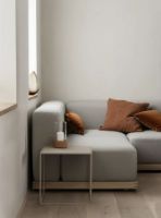 Billede af Blomus Velvet Pudebetræk 40x40 cm - Rustic Brown