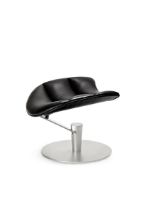 Billede af Bruunmunch The Lobster FOOTstool H: 41 cm - Black Oak / Chrome 