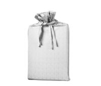 Billede af FDB Møbler R34 Tulipan Sengesæt m. knapper 140x200 cm - Hvid