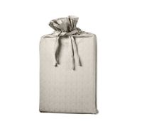 Billede af FDB Møbler R34 Tulipan Sengesæt m. knapper 140x200 cm - Beige