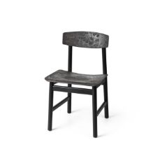 Billede af Mater Conscious Chair BM3162 SH: 46 cm - Black Beeck/Coffee Black