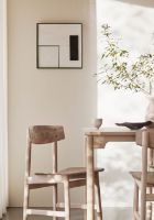 Billede af Mater Conscious Chair BM3162 SH: 46 cm - Soaped Oak/Coffee Light SÆT AF 4 KAMPAGNETILBUD