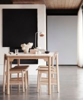 Billede af Mater Conscious Chair BM3162 SH: 46 cm - Soaped Oak/Coffee Light SÆT AF 4 KAMPAGNETILBUD