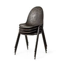 Billede af Mater Eternity Sidechair SH: 46 cm - Coffee Waste Black SÆT AF 4 KAMPAGNETILBUD 