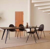 Billede af Mater Eternity Sidechair SH: 46 cm - Coffee Waste Black SÆT AF 4 KAMPAGNETILBUD 