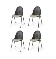 Billede af Mater Eternity Sidechair W Upholstery Seat SH: 46 cm - Re-Wool Beige 218 SÆT AF 4 KAMPAGNETILBUD