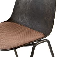 Billede af Mater Eternity Sidechair W Upholstery Seat SH: 46 cm - Re-Wool Rust 378 SÆT AF 4 KAMPAGNETILBUD