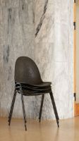 Billede af Mater Eternity Sidechair W Full Front Upholstery SH: 46 cm - Re-Wool Grey 198 SÆT AF 4 KAMPAGNETILBUD