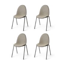 Billede af Mater Eternity Sidechair W Full Front Upholstery SH: 46 cm - Re-Wool Beige 218 SÆT AF 4 KAMPAGNETILBUD