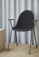 Billede af Mater Eternity Armchair Upholstery Seat SH: 46 cm - Re-Wool Grey 198 SÆT AF 4 KAMPAGNETILBUD
