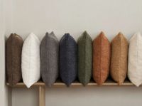 Billede af Blomus Boucle Pudebetræk 50x50 cm - Midnight Blue