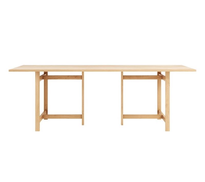 Billede af Moebe Rectangular Dining Table 220x90 cm - Oak