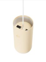 Billede af Moebe Tube Pendant Large H: 28 cm - Beige