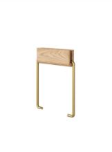 Billede af Moebe Toilet Roll Holder H: 14 cm - Oak/Brass