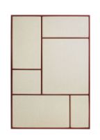 Billede af Please Wait To Be Seated Nouveau Pin H: 89 cm - Canvas/Basque Red