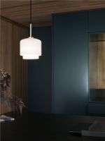 Billede af Please Wait To Be Seated Megumi Pendant Ø: 18 cm - Glass/Brass 