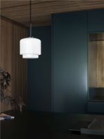 Billede af Please Wait To Be Seated Megumi Pendant Ø: 18 cm - Glass/Black 