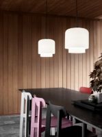 Billede af Please Wait To Be Seated Megumi Pendant Ø: 28 cm - Glass/Black