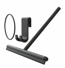 Billede af FROST NOVA2 Bruseskraber m. holder B: 26cm - Mat Sort