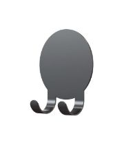 Billede af FROST NOVA2 Bruseskraber krog Ø: 5 cm - Børstet Sort