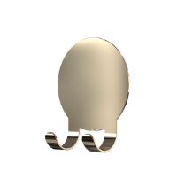 Billede af FROST NOVA2 Bruseskraber krog Ø: 5 cm - Poleret Guld