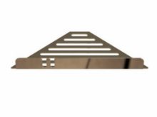 Billede af FROST NOVA2 Sæbehylde 9 Hjørne 14,5x27,7cm - Poleret Guld