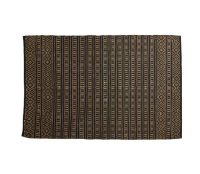 Billede af Nordal FARAH tæppe 240x160 cm - Sort/Natur