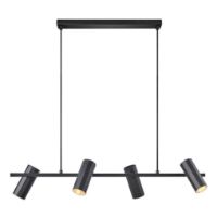 Billede af Nordlux Alanis 4 Pendel - Sort OUTLET