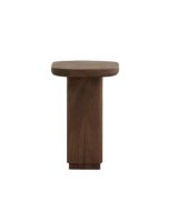 Billede af Nordal TOKE Side Table 32x32 cm - Dark Brown