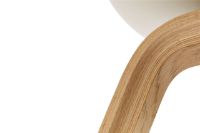 Billede af HAY AAC 222 About A Chair H: 82 cm - Lacquered Oak Veneer/Melange Cream