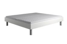 Billede af Kaagaard 380 Sengeramme 180x210 cm - Hvidmalet/Metalben