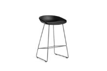 Billede af HAY AAS 39 About A Stool Full Upholstery SH: 65 cm - Stainless Steel/Sierra SI1001
