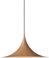 Billede af GUBI Semi Pendant Ø: 47 cm - Roasted Pumpkin Glossy