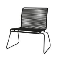 Billede af Montana Panton One Lounge Stol SH: 40 cm - Black/Clark