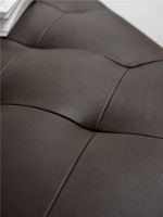 Billede af Wendelbo Tip Toe Bench Large L: 155 cm - Black Powder Coated Steel/Parma Col. Marrone