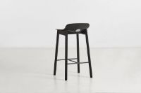 Billede af Woud Mono Counter Chair SH: 65 cm  - Sort