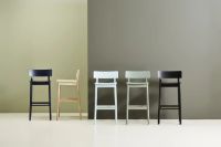 Billede af Woud Pause Bar Stool 2.0 SH: 75 cm - Sort