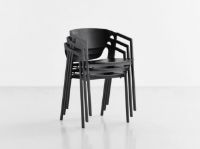 Billede af Woud S.A.C Dining Chair SH: 45 cm - Sort